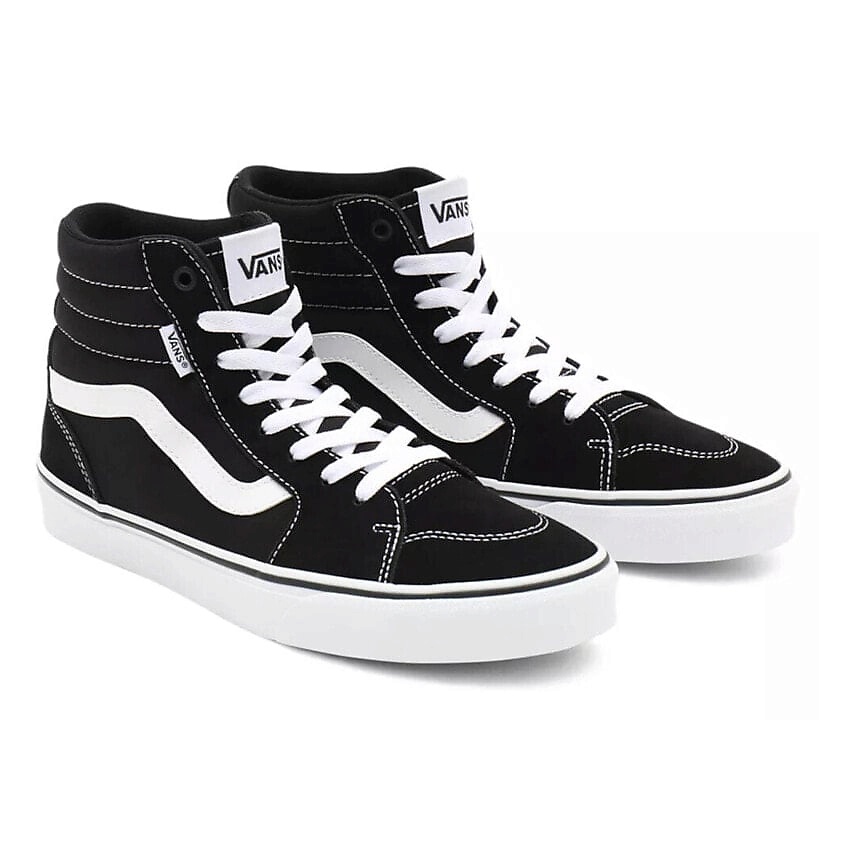 Изображение товара Мужские кроссовки Vans MN Filmore Hi черный, высокие, кожаные, vulcanized