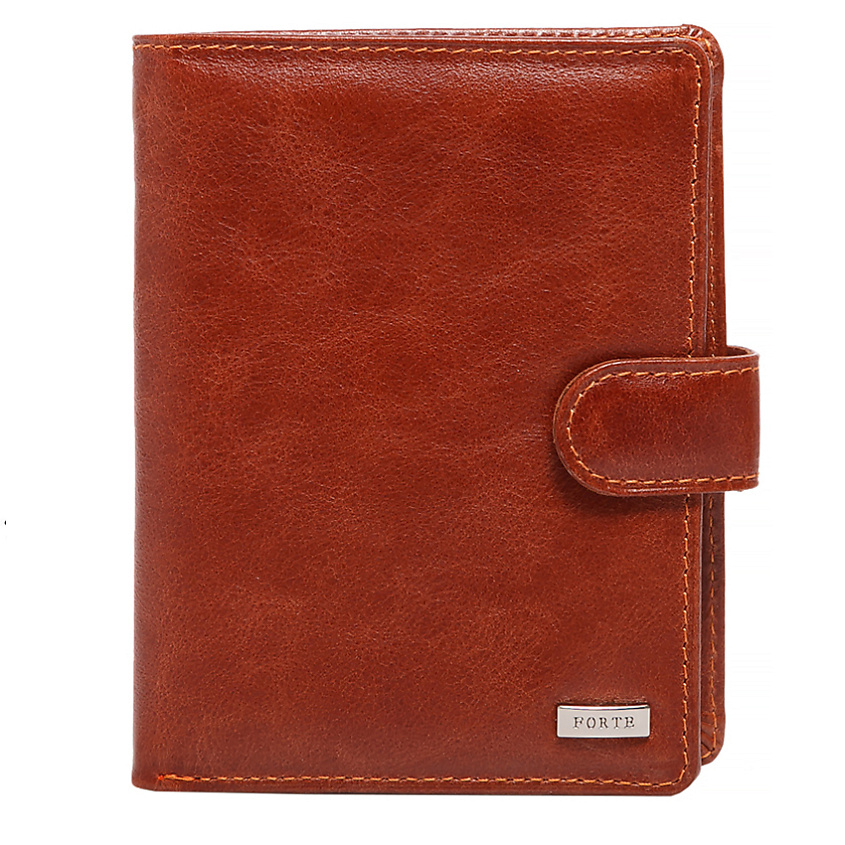 Изображение товара Портмоне из натуральной кожи FORTE с отделениями для документов и кредитных карт