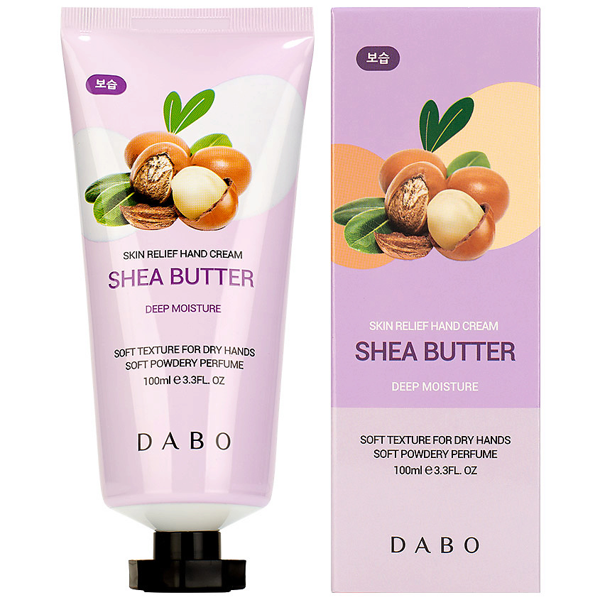 Изображение товара DABO Крем для рук с маслом ши Shea Butter Skin Relief Hand Cream, 100 мл