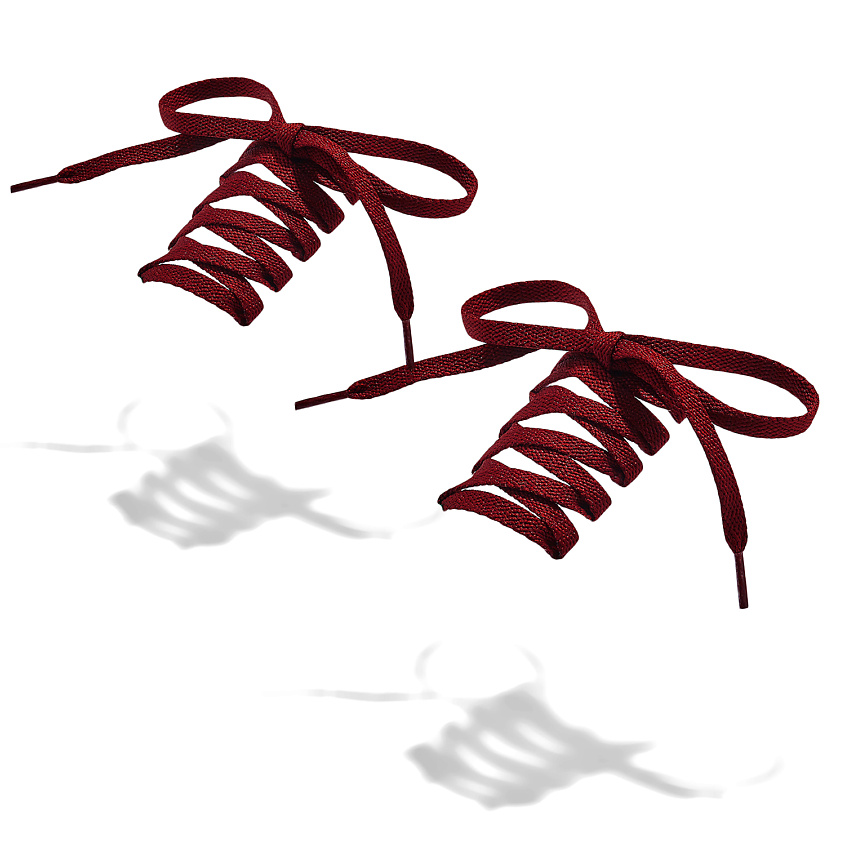 Изображение товара NOTHING BUT LOVE Шнурки "Паркер", 120 см, Бордовый