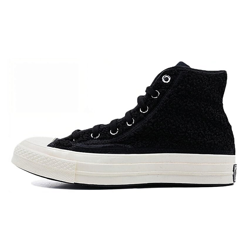 Изображение товара CONVERSE Кроссовки Chuck 70 Varsity High Black Sherpa, цвет: Мультиколор, размер: 39,5