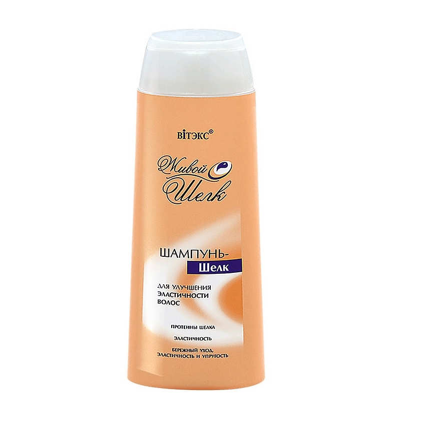 Изображение товара ВИТЭКС Шампунь-шелк для улучшения эластичности волос, " Живой шелк"500мл., 500 мл