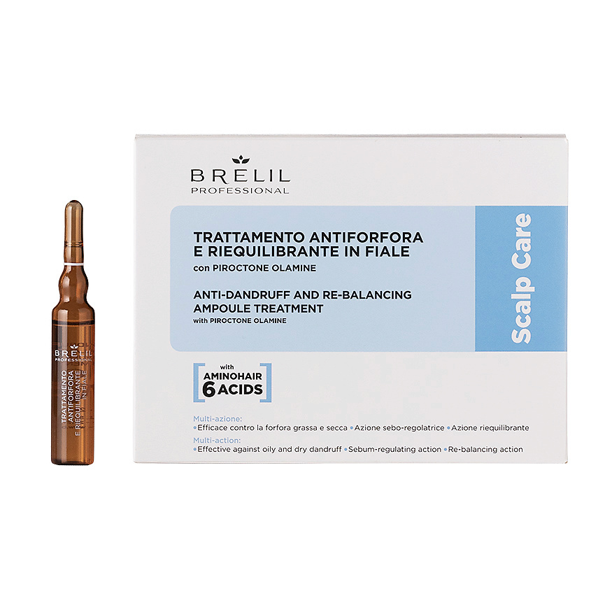 Изображение товара Лосьон против перхоти BRELIL PROFESSIONAL 10 х 7 мл