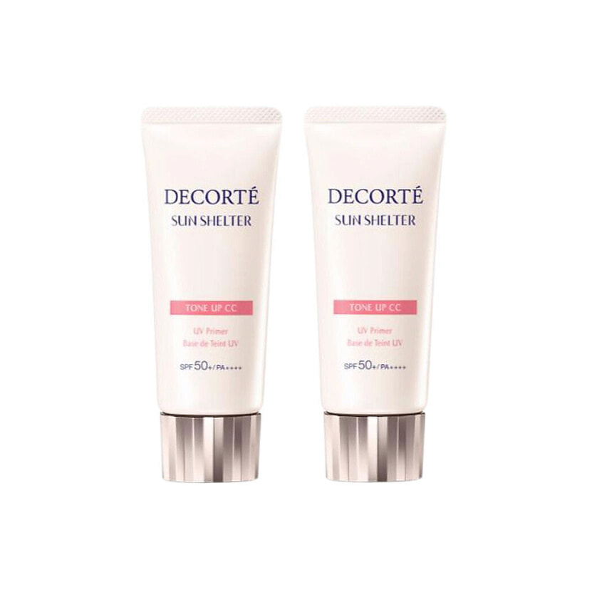 Изображение товара DECORTÉ Солнцезащитный крем-тоннер Sun Shelter 02 Beige для лица 2шт