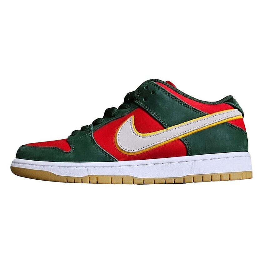Изображение товара NIKE Кроссовки SB Dunk Low PRM "Seattle Supersonics", цвет: Мультиколор, размер: 38,5