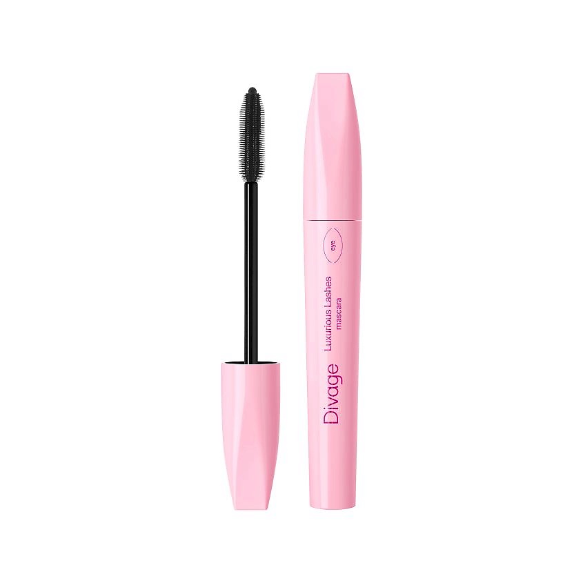 Изображение товара DIVAGE Тушь для ресниц Mascara 90X60X90 Luxurious, № 01, 10 мл
