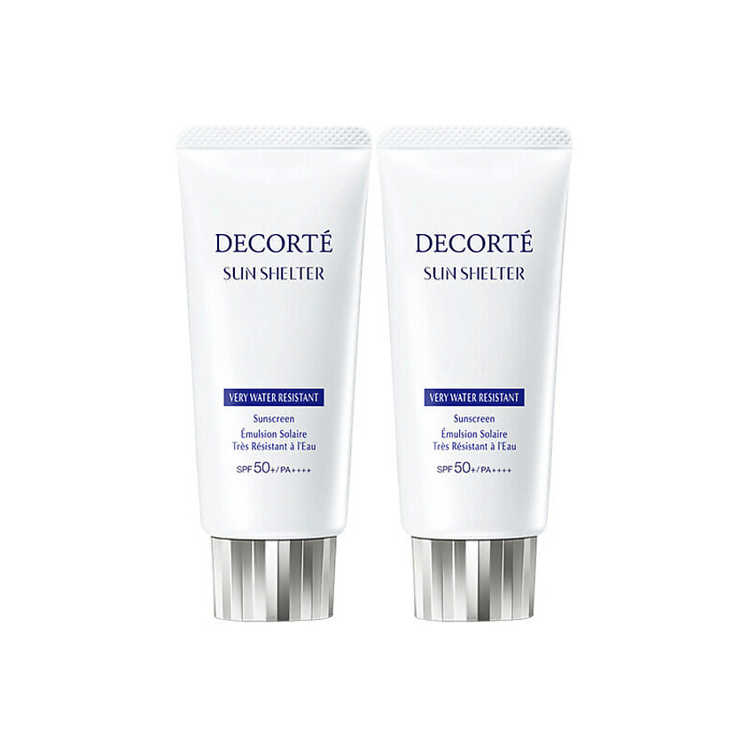 Изображение товара DECORTÉ Солнцезащитный крем SUN SHELTER Very Wather resistant SPF50+, 60гр*2-Waterproof