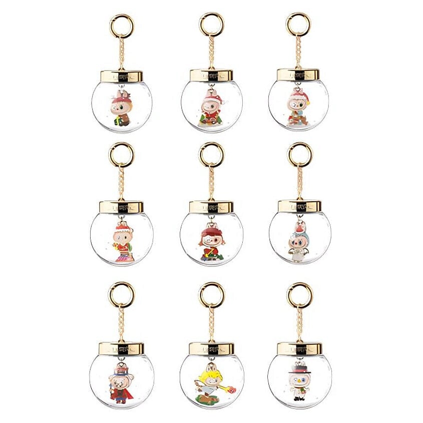 Изображение товара POP MART Игрушка LABUBU Christmas Collection, рандомный выбор, 1шт, 9см, Мультиколор