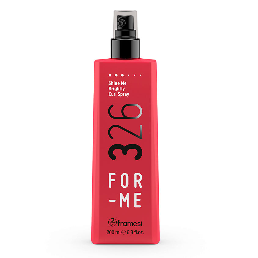 Изображение товара FRAMESI Спрей для формирования локонов FOR-ME 326 SHINE ME BRIGHTLY CURL SPRAY, 200 мл, 200 мл
