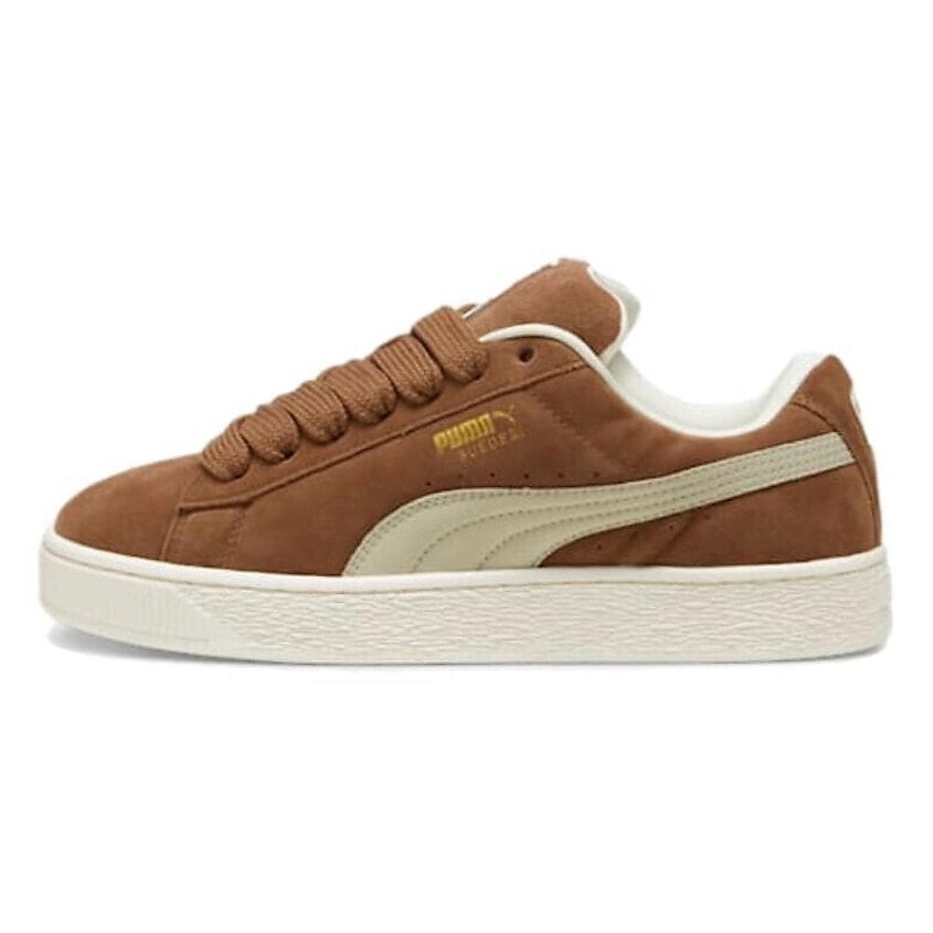 Изображение товара Кроссовки Puma Suede XL Tan White мужские легкие стильные комфортные