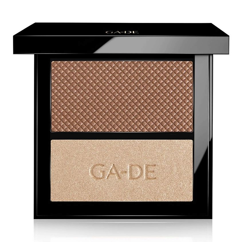 Изображение товара GA-DE Дуэт румяна и шиммер Velveteen № 22 Bronze & Glow