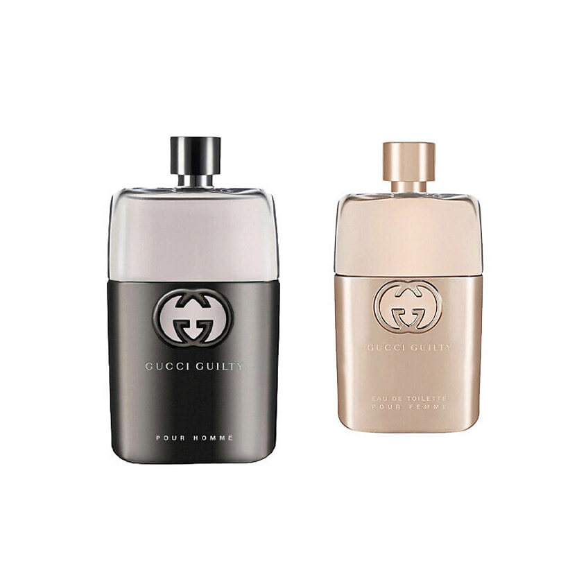 Изображение товара Gucci Guilty Pour Homme & Pour Femme Подарочный набор 150 мл + 90 мл парфюмерия