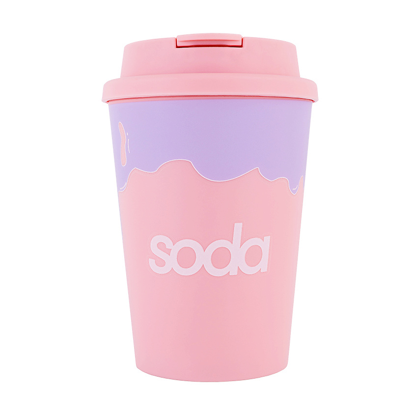 Изображение товара SODA Стакан с крышкой #prettykind, 1 шт.