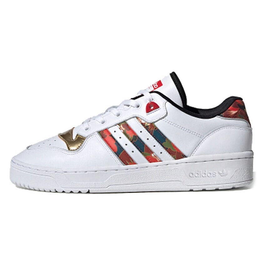 Изображение товара ADIDAS ORIGINAL Кроссовки Rivalry Low Cny 'Black Gold Red' Women's, цвет: Мультиколор, размер: 36⅔