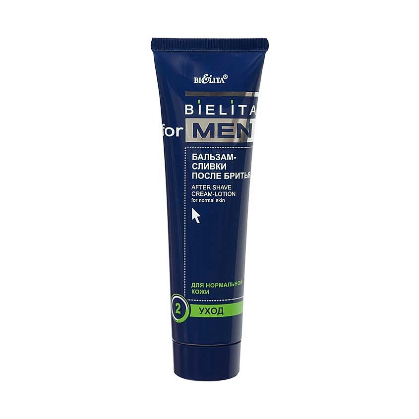 Изображение товара БЕЛИТА Бальзам-сливки после бритья Bielita For Men, 100 мл