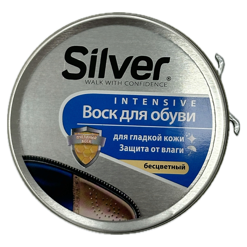 Изображение товара SILVER Воск для обуви, 50 мл