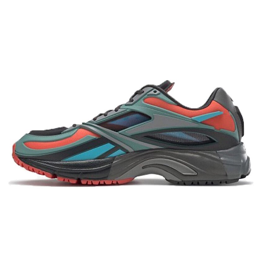 Изображение товара REEBOK Кроссовки Reebok Unisex Premier Road Modern Running Shoes Grey/Green/Orange, цвет: Мультиколор, размер: 36