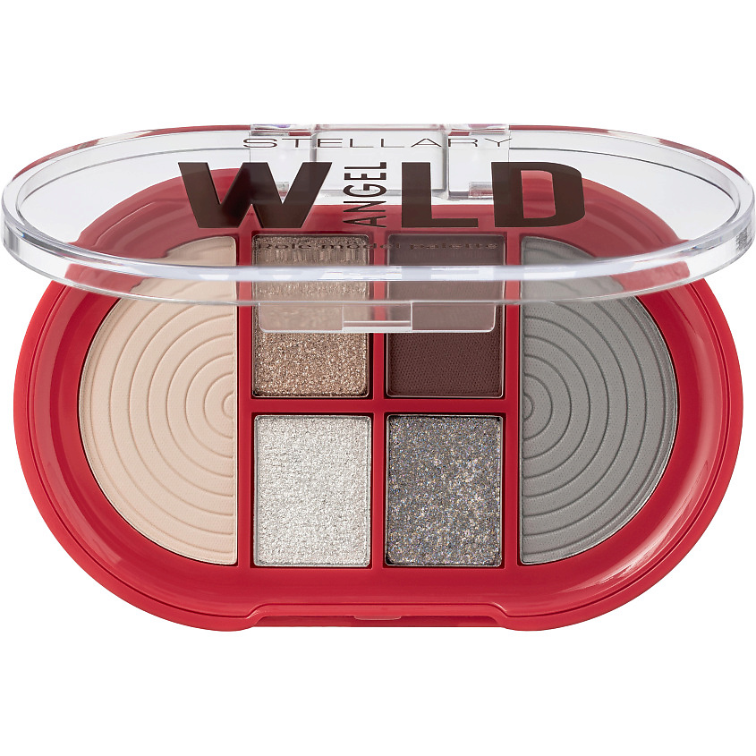Изображение товара STELLARY Палетка теней для век Eyeshadow palette Wild Angel, № 01, 4,40 г