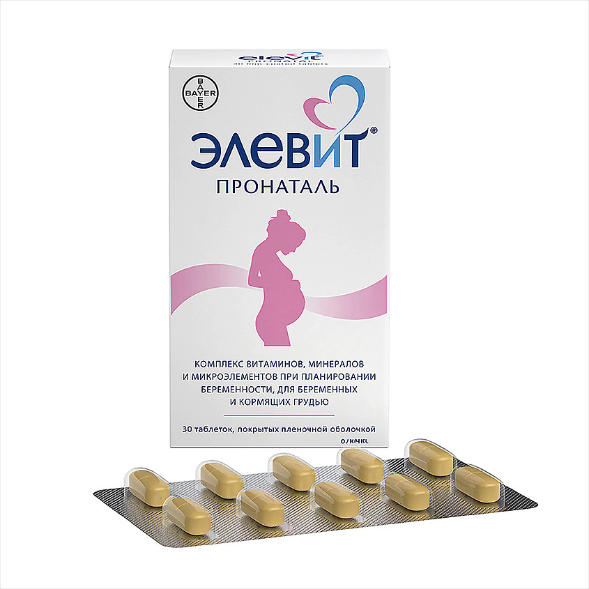 Изображение товара Элевит Пронаталь 30, Элевит Пронаталь 30