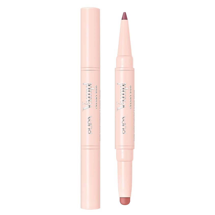 Изображение товара PUPA Помада-карандаш для губ Vamp! Creamy Duo, № 006, 0,06 г