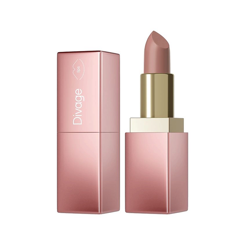 Изображение товара DIVAGE Помада для губ Lipstick Matte Sensuality, № 01, песочно-бежевый, 4,2 мл