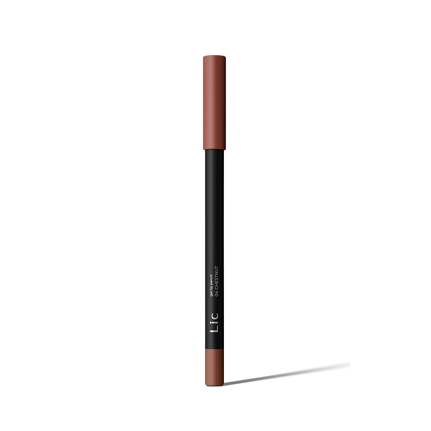 Изображение товара Гелевый карандаш для губ LIC Base/Gel lip pencil 04 Chestnut высокой стойкости