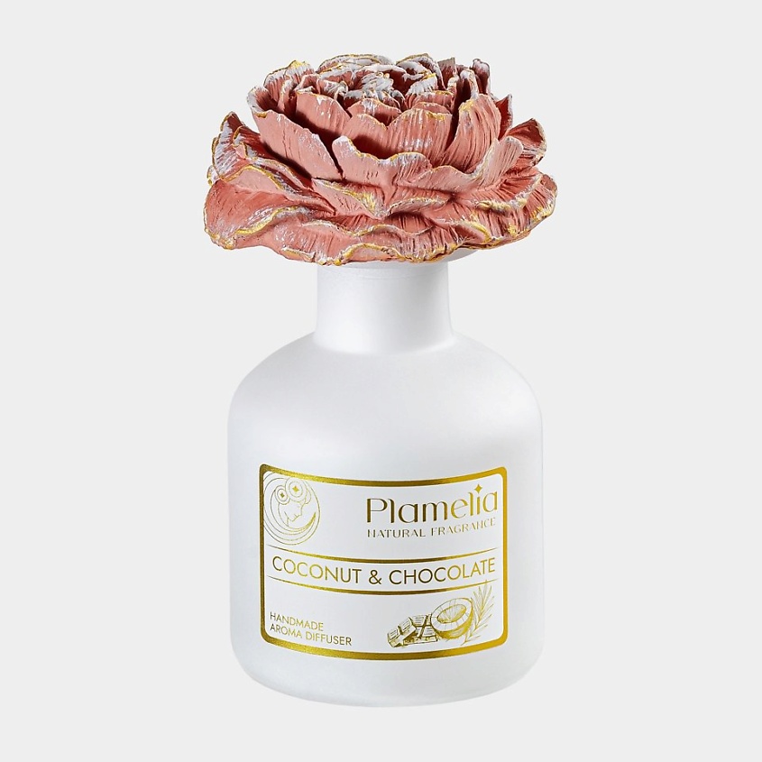 Изображение товара PLAMELIA Диффузор ароматический Кокос и шоколад ЦВЕТОК, 105 мл