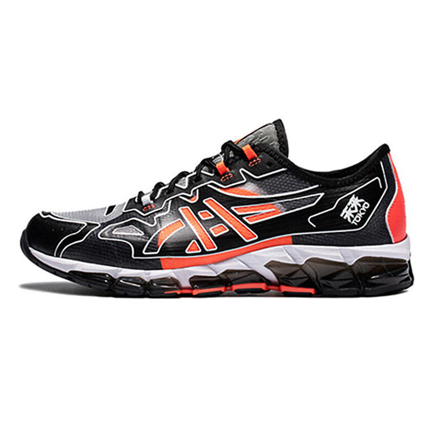 Изображение товара ASICS Кроссовки Gel Quantum 360 6 Black Sunrise Red, цвет: Мультиколор, размер: 40