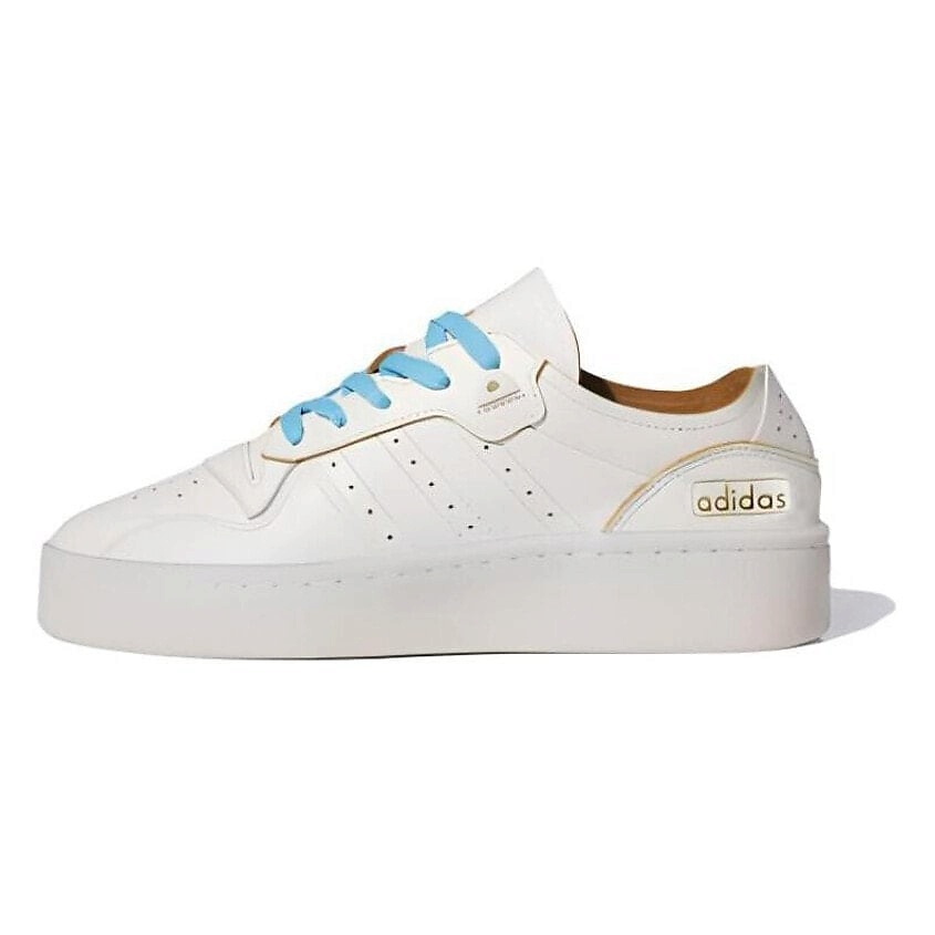 Изображение товара ADIDAS ORIGINAL Кроссовки Rivalry Low Ivory Gold Metallic Semi Blue Burst, цвет: Мультиколор, размер: 37⅓