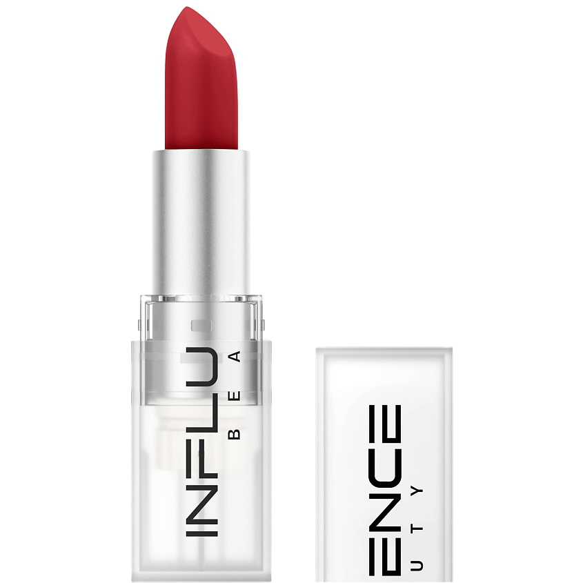 Изображение товара INFLUENCE BEAUTY сатиновая помада для губ shade 08 4 г — стойкая увлажняющая губная помада
