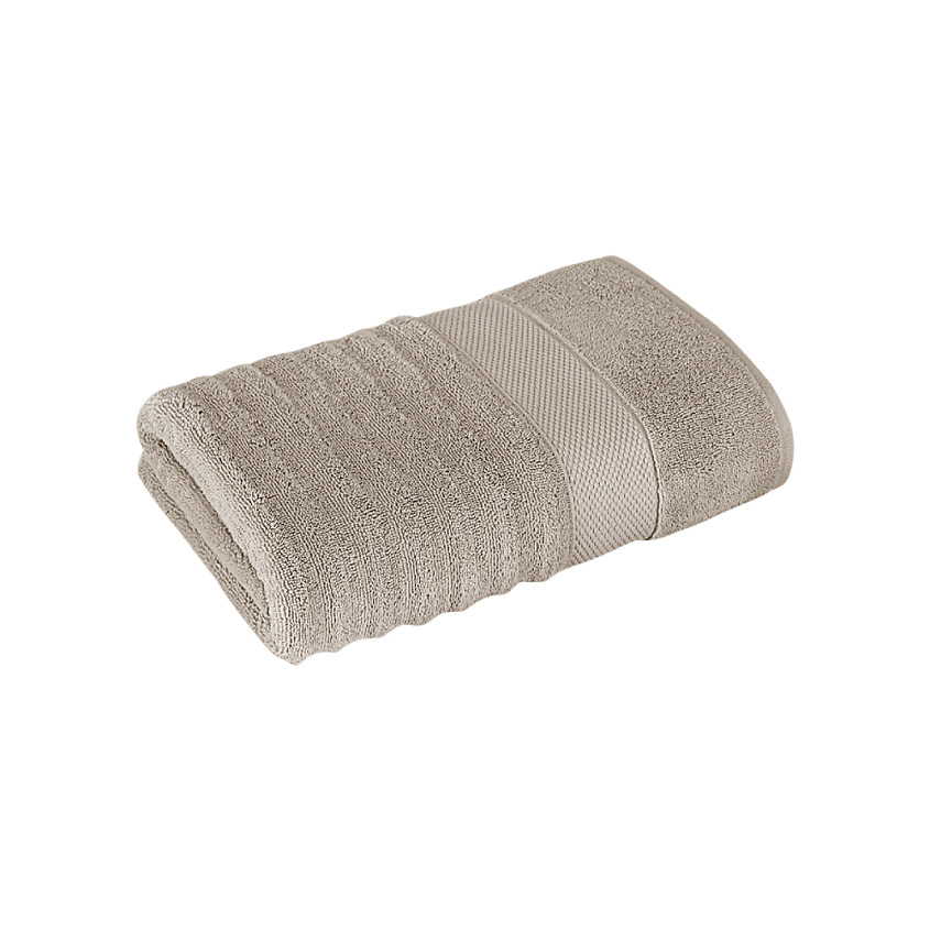 Изображение товара KARNA Полотенца махровое FLOW 70х140, Цвет: Кофейный