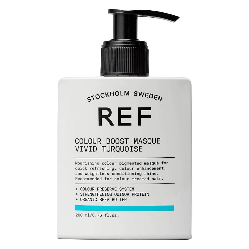 Изображение товара Маска для волос оттеночная REF HAIR CARE Vivid Turquoise 200 мл для окрашенных волос