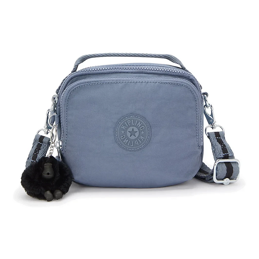 Изображение товара Женская сумка через плечо Kipling Cahir 2L синяя компактная и стильная
