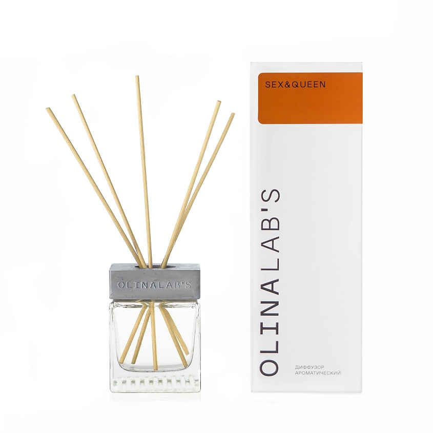 Изображение товара Аромадиффузор OLINALAB'S Sex&Queen 100 мл с нотами мускуса и розы