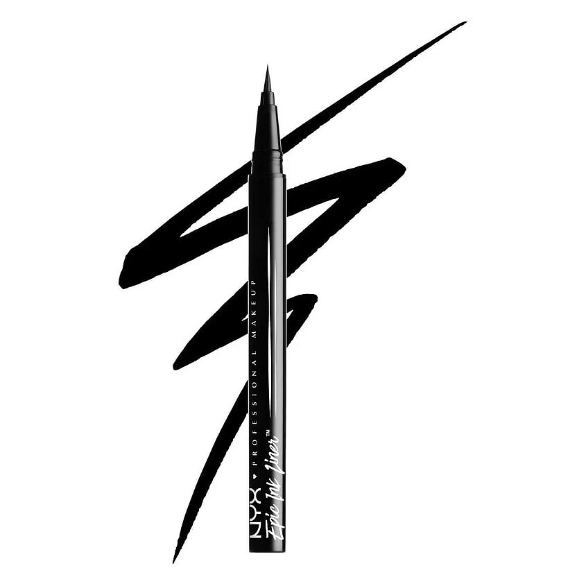 Изображение товара NYX PROFESSIONAL MAKEUP Водостойкая подводка-фломастер Epic Ink Liner, 01 - Black