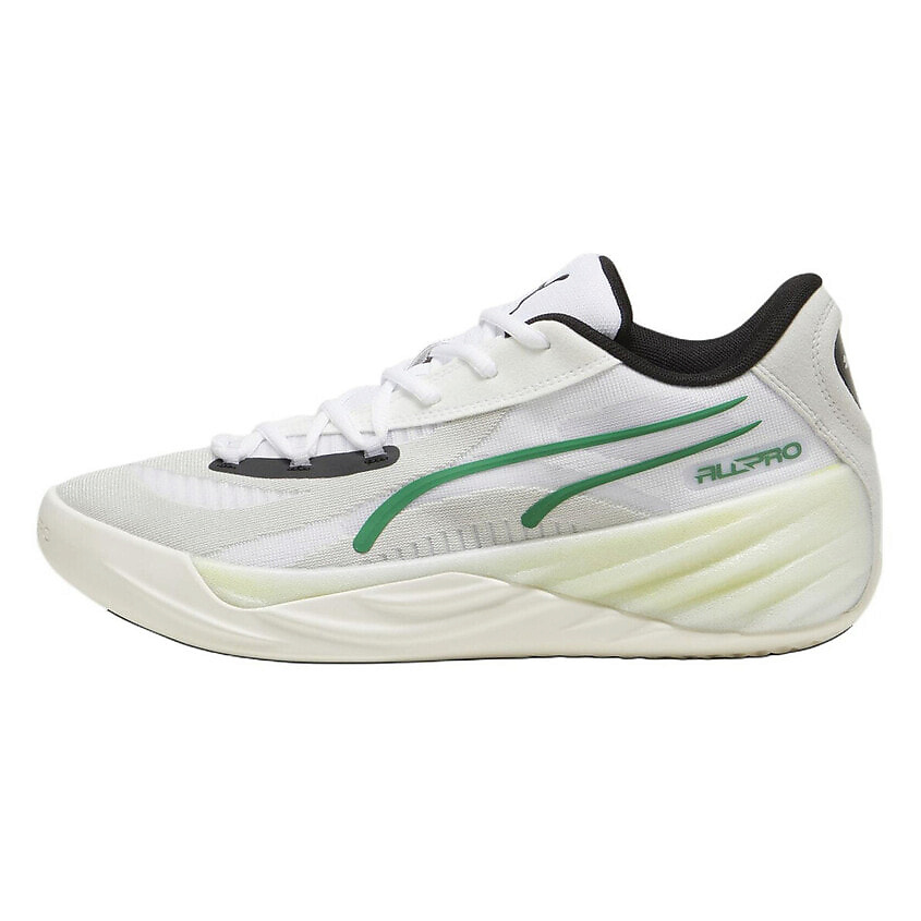 Изображение товара Кроссовки PUMA All Pro Nitro Warm White Archive Green мужские 40,5 EU