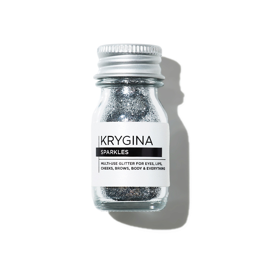 Изображение товара Глиттер для лица и глаз KRYGINA COSMETICS Sparkles Silver 890 рублей