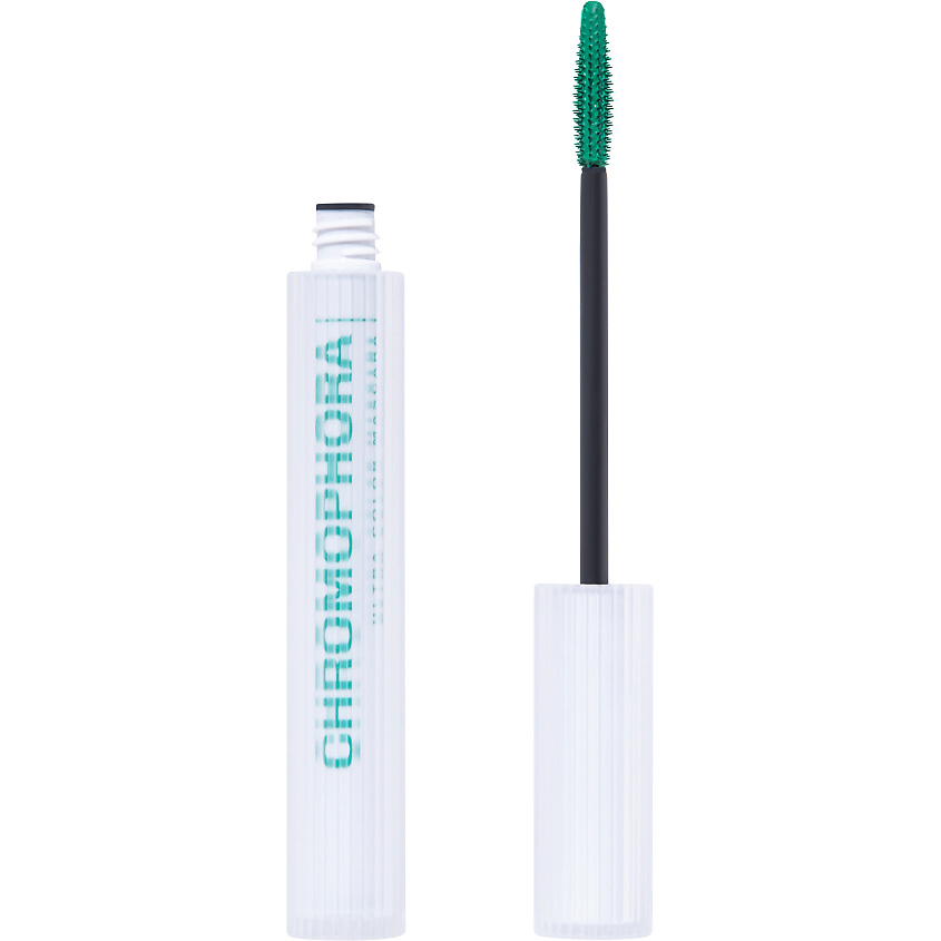 Изображение товара Influence Beauty Цветная тушь для ресниц, ультраяркая, стойкая Chromophora, № 03 Stellar Green/Зеленый, 6,5 мл