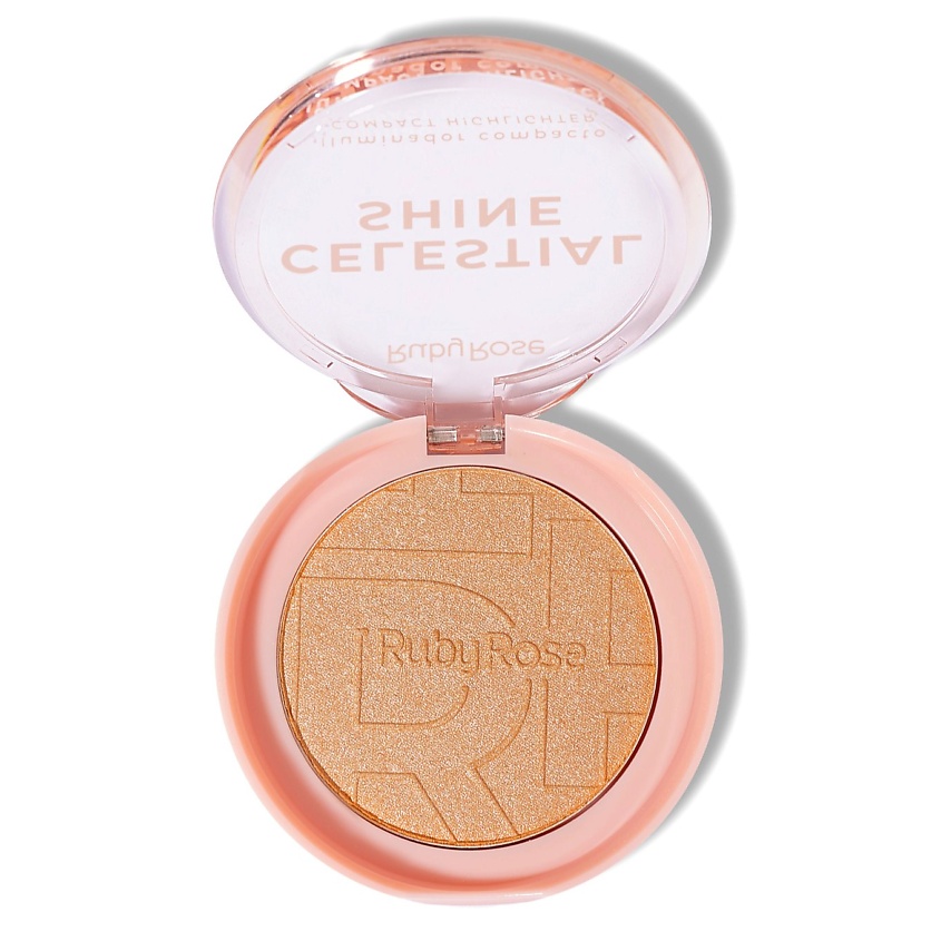 Изображение товара RUBY ROSE Хайлайтер компактный Celestial Shine, Оттенок 3