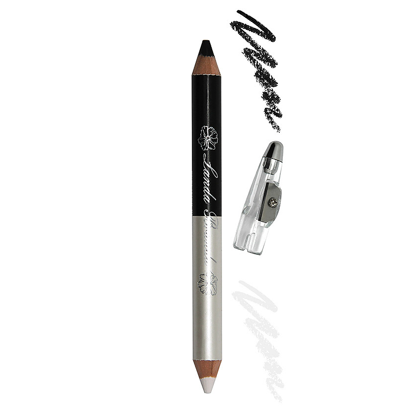 Изображение товара LANDA BRANDA Дуо подводка-карандаш для глаз, № 76 Черный/Белый, 2 г