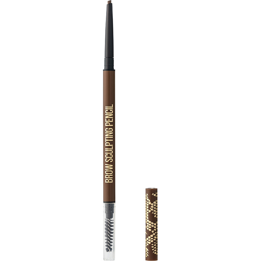 Изображение товара STELLARY Карандаш для бровей автоматический Brow Sculpting pencil, № 02, коричневый, 0,08 г