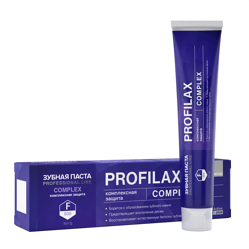 Изображение товара Зубная паста PROFILAX Complex для профилактики и защиты от кариеса 1 шт