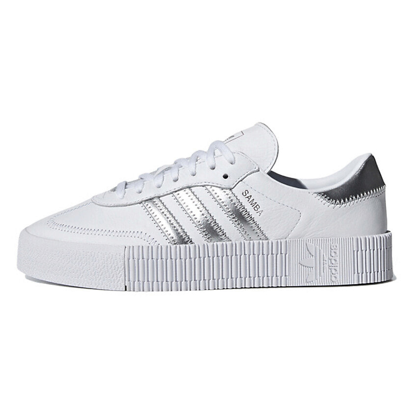 Изображение товара ADIDAS ORIGINAL Кроссовки Sambarose Cloud White Silver Women's, цвет: Мультиколор, размер: 36⅔