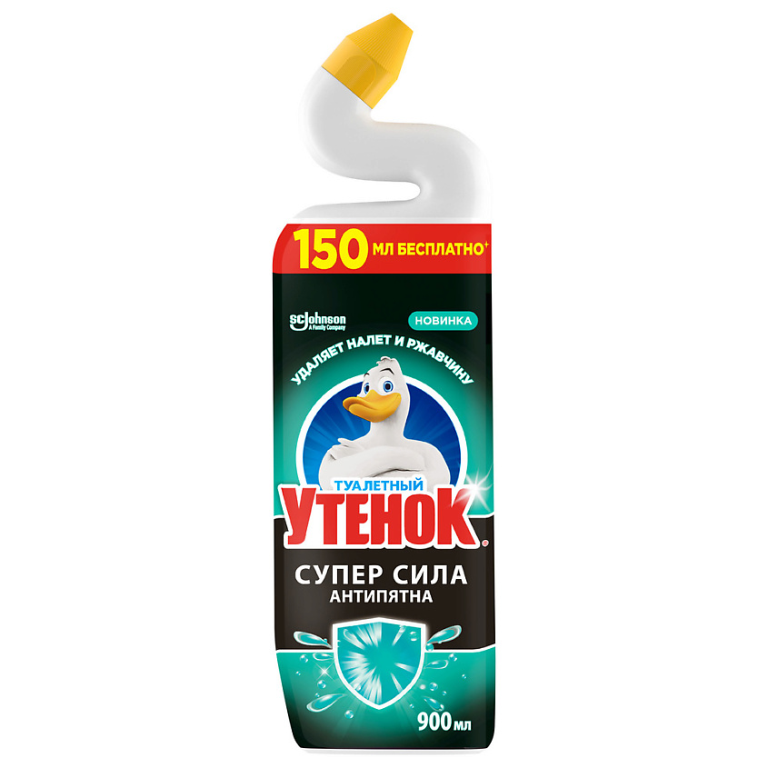 Изображение товара Туалетный Утенок антипятна 900 мл - чистящее средство для унитаза