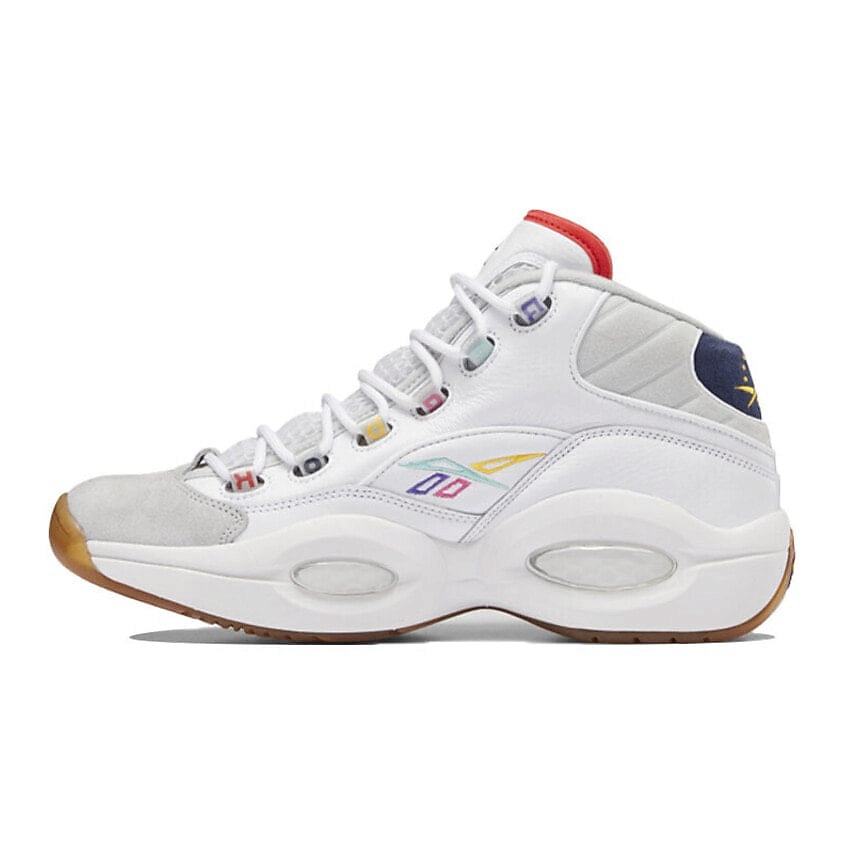 Изображение товара Кроссовки Reebok Question Mid Pure Grey Multi мужские активные, стильные и комфортные