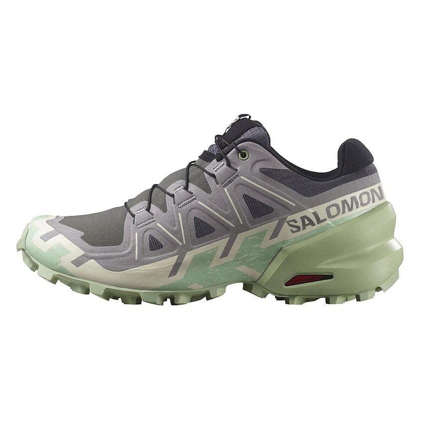 Изображение товара SALOMON Кроссовки Speedcross 6 'Castlerock Smoke Green', цвет: Серый, размер: 39 1/3