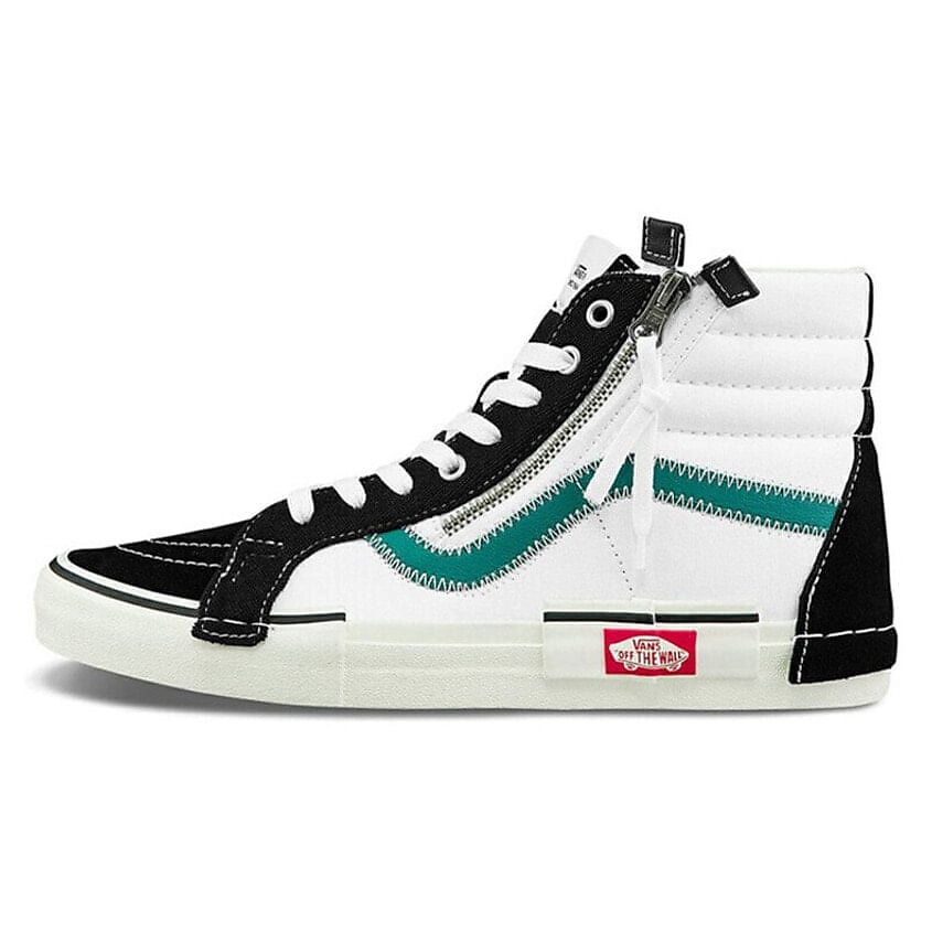 Изображение товара VANS Кроссовки SK8 HI Reissue Cap Skate Shoes Black Green 40 EU мужские яркие стильные