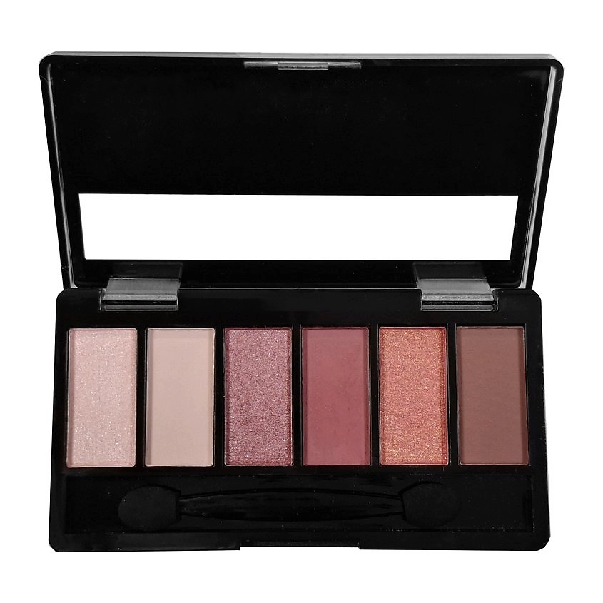 Изображение товара LAVELLE COLLECTION Тени для век 6-ти цветные сливово-розовые, тон 05 сливово-розовый