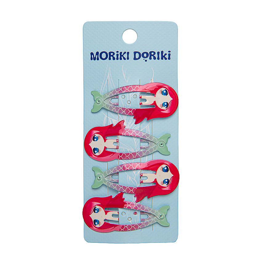 Изображение товара MORIKI DORIKI Детские заколки для волос "Русалки-2", 4 шт.