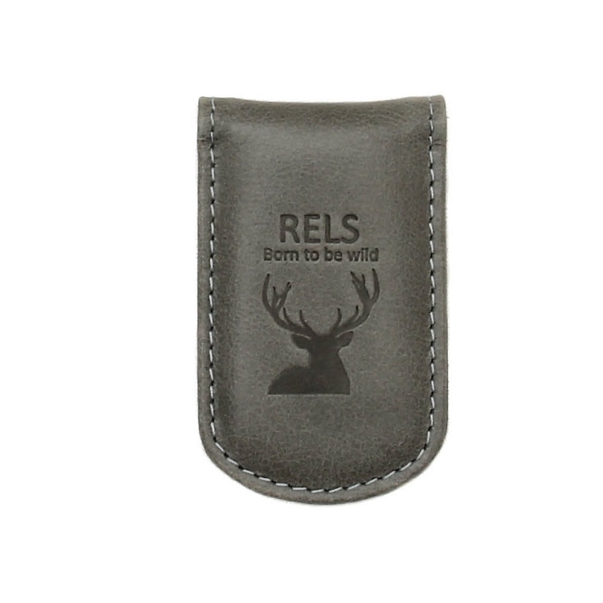 Изображение товара RELS Зажим для денег Оk Wild, Серый